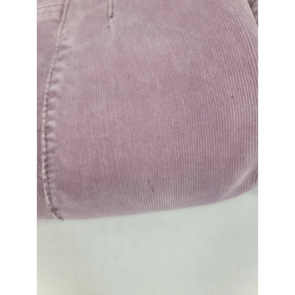Free People We The Free Pink Corduroy High Rise Flare Pants Size 28